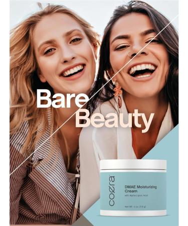 DMAE Moisturizing Cream 4 oz - Hydrating & Firming with Alpha Lipoic Acid | Paraben-Free SLS-Free Fragrance-Free for Skin & Face - International Shipping Available - Buy Online on GoSupps.com