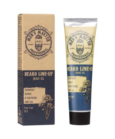 Men's Master Shaving & Beard Styling Gel | Shaving Gel for Men | Men's Face Care | Clear Shaving Gel | 100 ML