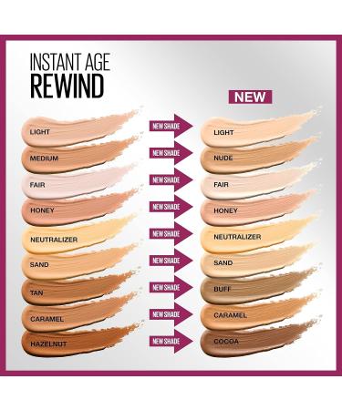 Maybelline Instant Anti Age Eraser Eye Concealer 02 Nude 6.8 ml - Dark Circles & Blemish Concealer - Buy Online on GoSupps.com