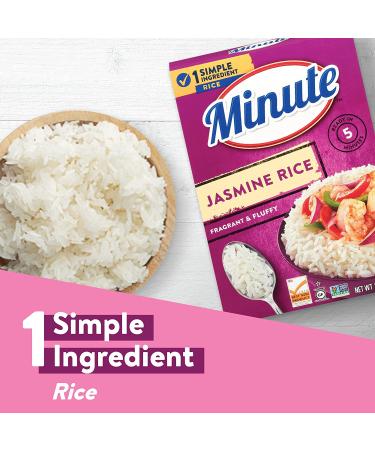 Minute Jasmine Rice - Instant 12-Ounce Box for Quick Dinner Meals - Buy Online on GoSupps.com