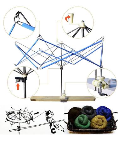 Yarn Swift and Ball Winder Set - Knitting Yarn Holder for Easy Yarn Winding - Buy Online on GoSupps.com