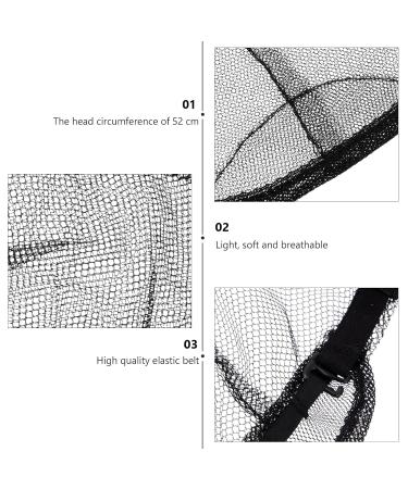 FOMIYES Mesh Wig Caps for Weaving - Stretchable Nylon Hair Net for Women - Black Wig Making Supplies - Buy Online on GoSupps.com