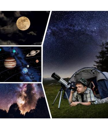 Merkmak Kids Telescope 360/50mm Spotting Scope | 90X Refractor Telescope for Astronomy Beginners with Tripod | Ideal Gift for Stargazing and Deep Space Observation - Buy Online on GoSupps.com