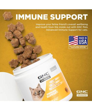 GNC Pets Advanced Cat Soft Chews - Cat Supplements for Health and Wellness - Buy Online on GoSupps.com