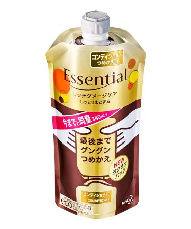 Japan Health and Beauty - 340ml refill Essential Damage Care Rich Conditioner *AF27*