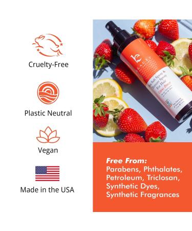 Beauty by Earth Sea Salt Spray for Hair Made From Natural & Organic Ingredients and Boar Brush with Pins Texturing Spray for Men & Women - Buy Online on GoSupps.com