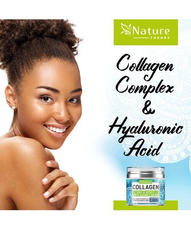 Collagen Cream - Anti-Aging Face Moisturizer with Hyaluronic Acid & Vitamin C - USA Made | Day & Night Hydration - Buy Online on GoSupps.com