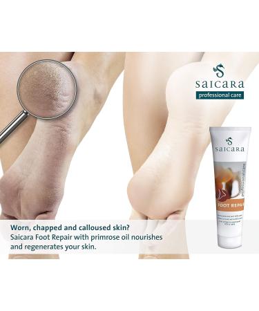 Saicara Foot Repair Cream 100ml | Intensive Urea & Horse Chestnut for Dry Cracked Skin Treatment - Buy Online on GoSupps.com