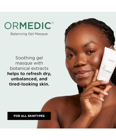 ORMEDIC Balancing Gel Masque by IMAGE Skincare Refresh Dry Skin with Organic Aloe Vera & Botanical Extracts - 2oz - International Shipping Available - Buy Online on GoSupps.com