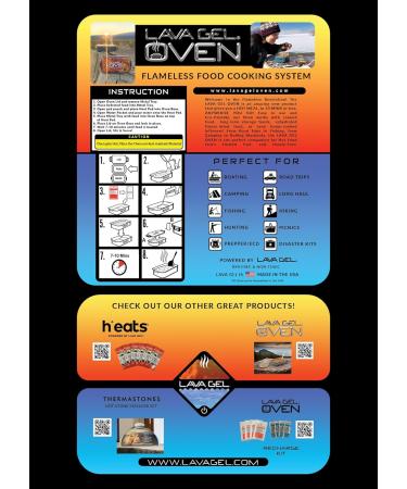 Portable Dish Warmer Oven Load Set | 10 Watt Packs & Heat Pillows | Innovative Food Heating Solution | Keeps Food Warm - Buy Online on GoSupps.com