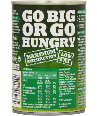  HEINZ Heinz Set of 12 large vegetable soups 400 g - Buy Online on GoSupps.com