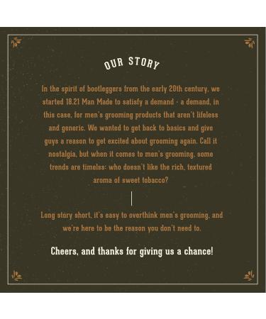 18.21 Man Made Noble Oud Wash & Spiced Vanilla 3-in-1 18 oz Wash 2-Set Bundle All Hair & Skin Types for Men Strengthens and Moisturizes in a Manly Aroma - Buy Online on GoSupps.com