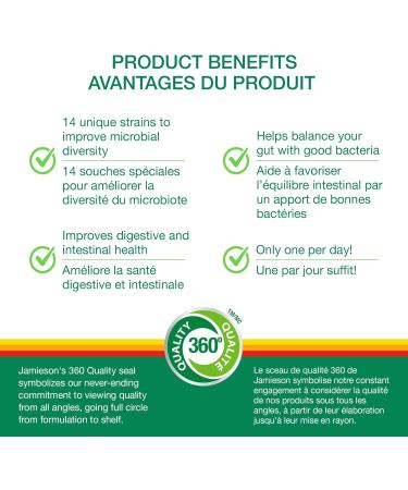Jamieson NFA Omega 3-6-9 180 Softgels & 10 Billion 60 vegi-caps Softgels + 10 Billion 60 vegi-caps - Buy Online on GoSupps.com