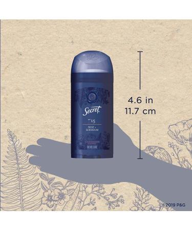 Rose & Geranium Aluminum-Free Deodorant for Women | 2.6 oz | Natural Essential Oils - Buy Online on GoSupps.com