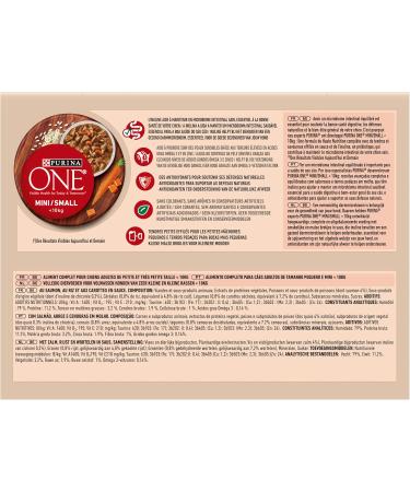 PURINA ONE Mini/Small 10kg Sensitive/Delicate Shredded Salmon Rice and Carrots in Sauce for Small Adult Dogs | Sensitive Digestion Meal Sachets 10x85g - Buy Online on GoSupps.com
