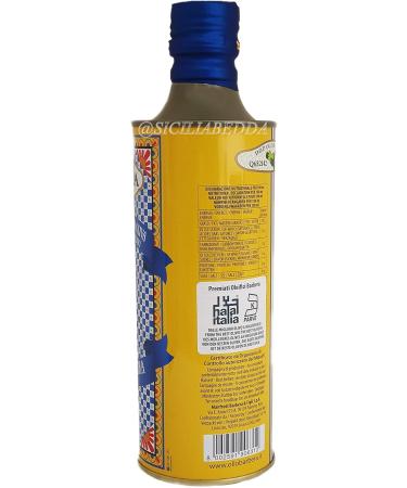 Barbera Sicilia Bedda - Barbera - Organic Extra Virgin Olive Oil "Val de Mazara" DOP - Late Trinacria ML 500 (6) - Buy Online on GoSupps.com
