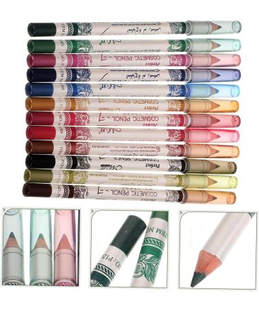 Didiseaon 24 Pcs Eyeliner Pen Makeup Eyeliner Colorful Eyeliner Wooden - Buy Online on GoSupps.com