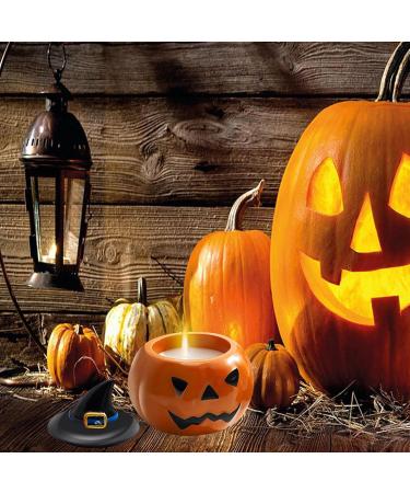 Buy Halloween Pumpkin Scented Candle | Creative Long-Lasting Decorative Candles for Halloween | Perfect Desktop Ornaments - Buy Online on GoSupps.com