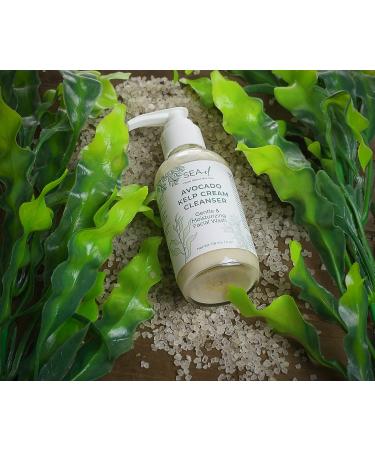 Sea-el Avocado Kelp Cream Cleanser | Gentle & Moisturizing Facial Wash - 4oz - Buy Online on GoSupps.com