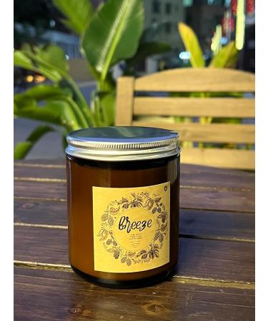 Aromatherapy Candles - 7OZ Lime Basil & Citrus | Stress Relief Scented Candles for Home & Bedroom | Soy Wax Gifts for Women & Men - Buy Online on GoSupps.com