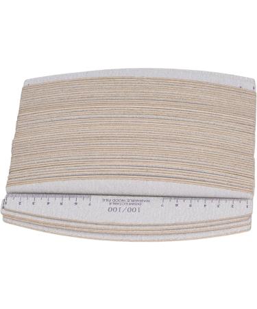 Nail File Double-Sided Heavy Nail File 100/100 Grit for Salon Use - Buy Online on GoSupps.com