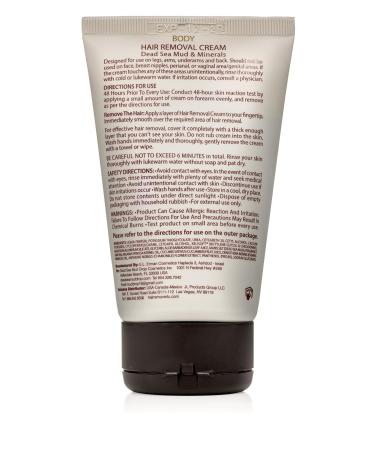 Be In Beauty Mud Drop Body Hair Removal Cream - 5.6 Ounce | Effective Smooth Skin International Shipping - Buy Online on GoSupps.com