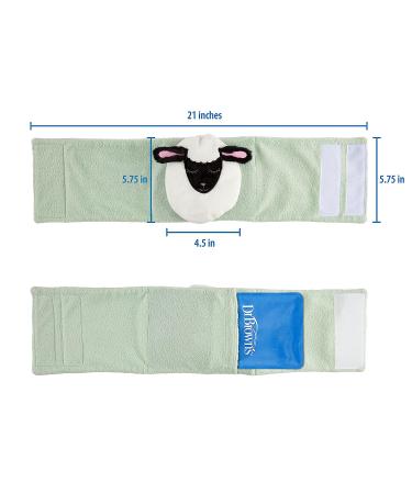 Dr. Browns Infant Gripebelt for Colic & Gas Relief | Heated Baby Swaddling Belt | Natural Upset Stomach Relief for Babies | Lamb Design | 0-3 Months - Buy Online on GoSupps.com