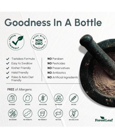 Pure Magnesium Glycinate 400mg Serving - High Absorption Magnesium Glycinate - Mag Bisglycinate for Stress Bones Muscles Nerves Relaxation & Heart Health Non GMO & Gluten Free - 180 Capsules Magnesium Glycinate 180 Cou  - Buy Online on GoSupps.com