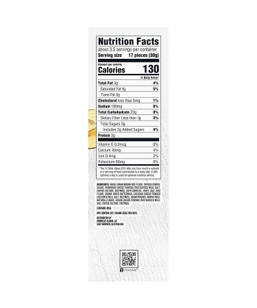 Good Thins Three Cheese Rice Crackers - 3.5oz Cheddar (Gluten-Free Snacks) - Buy Online on GoSupps.com