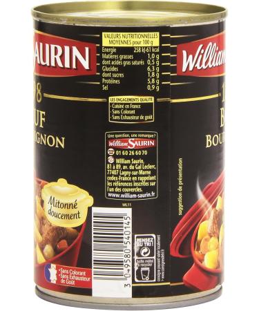 William Saurin Slowly Simmered Beef Bourguignon 400g - Buy Online on GoSupps.com