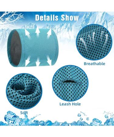 Cooling Collar for Dogs | Summer Dog Bandanas & Neckerchiefs | S/M/L Sizes Available - Buy Online on GoSupps.com