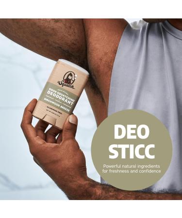 Dr. Squatch Natural Deodorant for Men 3 Pack Birchwood Breeze Odor-Squatching Men's Deodorant Aluminum Free (2.65 oz 3 Pack) - Buy Online on GoSupps.com