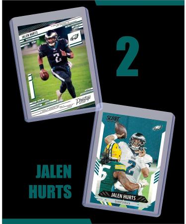 Jalen Hurts Football Cards Assorted Bundle - Philadelphia Eagles Trading Cards (5 Pack) - Buy Online on GoSupps.com