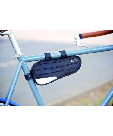 ABUS Oryde ST 2200 Bicycle Frame Bag - 1.2L Velcro Fastening - Compact Black Cycling Accessory - Buy Online on GoSupps.com