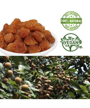 Buy 100% Natural Dried Longan - Thai Sun-Dried Fruit 8oz (227g) | Premium Quality International Shipping - Buy Online on GoSupps.com
