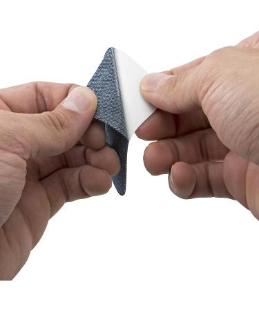 SINGER 00378 Peel N Stick Reusable Patches 2x3 Inch, 8-Count Assorted Denim - White - Buy Online on GoSupps.com