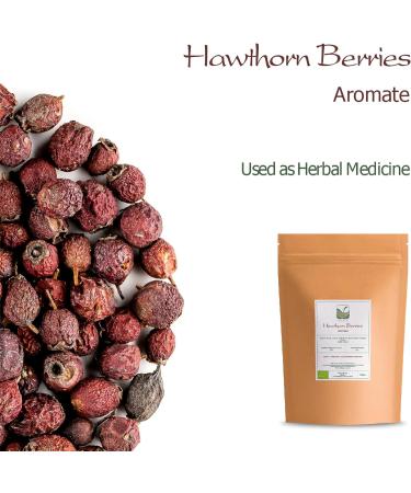 Hawthorn Berry Organic Whole Juicy - Hawthorne Berries High Food Grade 100g - Buy Online on GoSupps.com