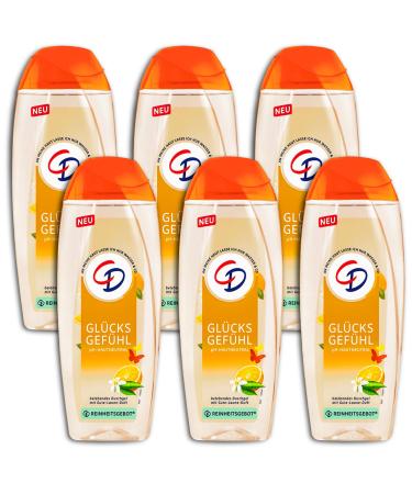 CD Set of 6 lucky shower gels 250 ml