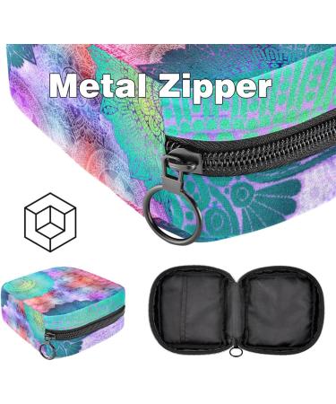 Shop Portable Women's Menstrual Cup & Tampon Bags - Colorful Mandala & Bohemian Style for Teens - Buy Online on GoSupps.com