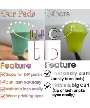 Shop Lash Lift Shields LU Curl - 8 Size Lifting Pads for DIY Eyelash Lamination | Katya Vinog Shiny Perm Rods for Natural Lifts | Durable & Beautiful Colors - 100 Uses - Buy Online on GoSupps.com