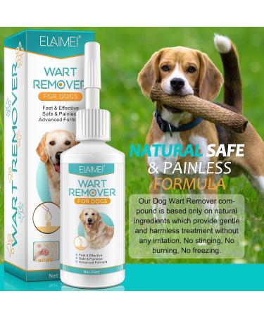 Dog Wart Remover Dog Wart Removal Treatment Dogs Skin Tag Remover Liquid Easily Eliminates Dog Warts & Skin Tag - Buy Online on GoSupps.com