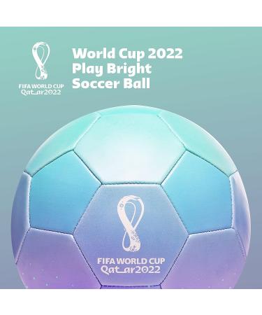Capelli Sport FIFA World Cup Qatar 2022 Soccer Ball - Officially Licensed Souvenir Display for Youth & Adult Players - Play Bright - Buy Online on GoSupps.com