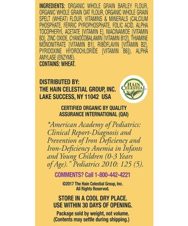 Earth's Best Organic Infant Cereal - Whole Multi-Grain 8 Oz - Buy Online on GoSupps.com