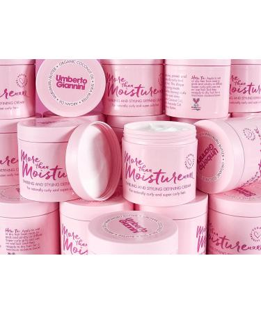 Umberto Giannini More Than Moisture Cream - Vegan & Cruelty Free Styling Definition Cream 100ml - Buy Online on GoSupps.com