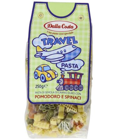 Dalla Costa Dalla Costa 6 x 250g Travel Pasta for Airplane Truck with Tomatoes and Spinach