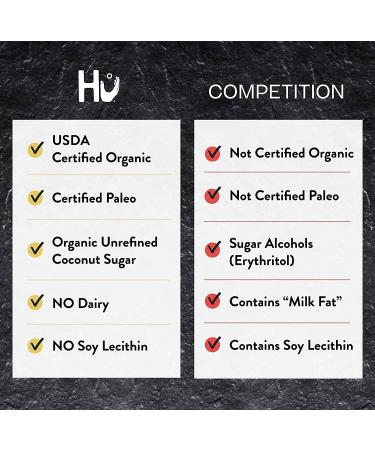 Hu Chocolate Bars 12 Pack Salty Chocolate 2.1oz | Organic Vegan Gluten Free Non GMO Paleo Dark Chocolate | Fair Trade | Natural Ingredients - Buy Online on GoSupps.com