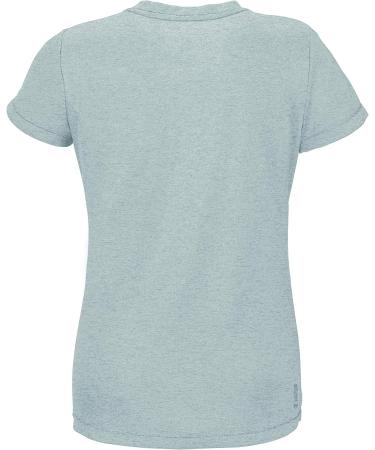 Champion Women's Plus Jersey V-Neck Tee | Script Logo | 2X | Oxford Gray - Buy Online on GoSupps.com