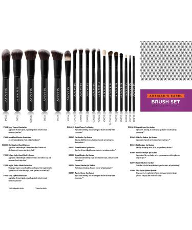 SHANY Artisan's Easel Elite Cosmetics Brush Collection - 18 Piece Set - Buy Online on GoSupps.com
