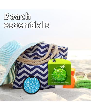 Retailage de sable pour la plage le dissolvant de sable de plage | Sable imperm able portable essuyer les gants | Place de nettoyage de poudre de Soft r utilisable pour un retrait des pieds de Bleu 1 unit (Lot de 1) - Buy Online on GoSupps.com