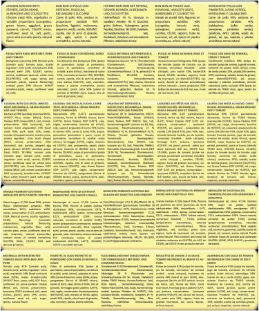 Norcinus Selection of 5 Gourmet ready meals made from raw materials of Italian gastronomic excellence with meat. - Buy Online on GoSupps.com